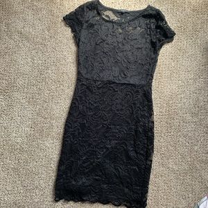 NWOT Black Lace Dress